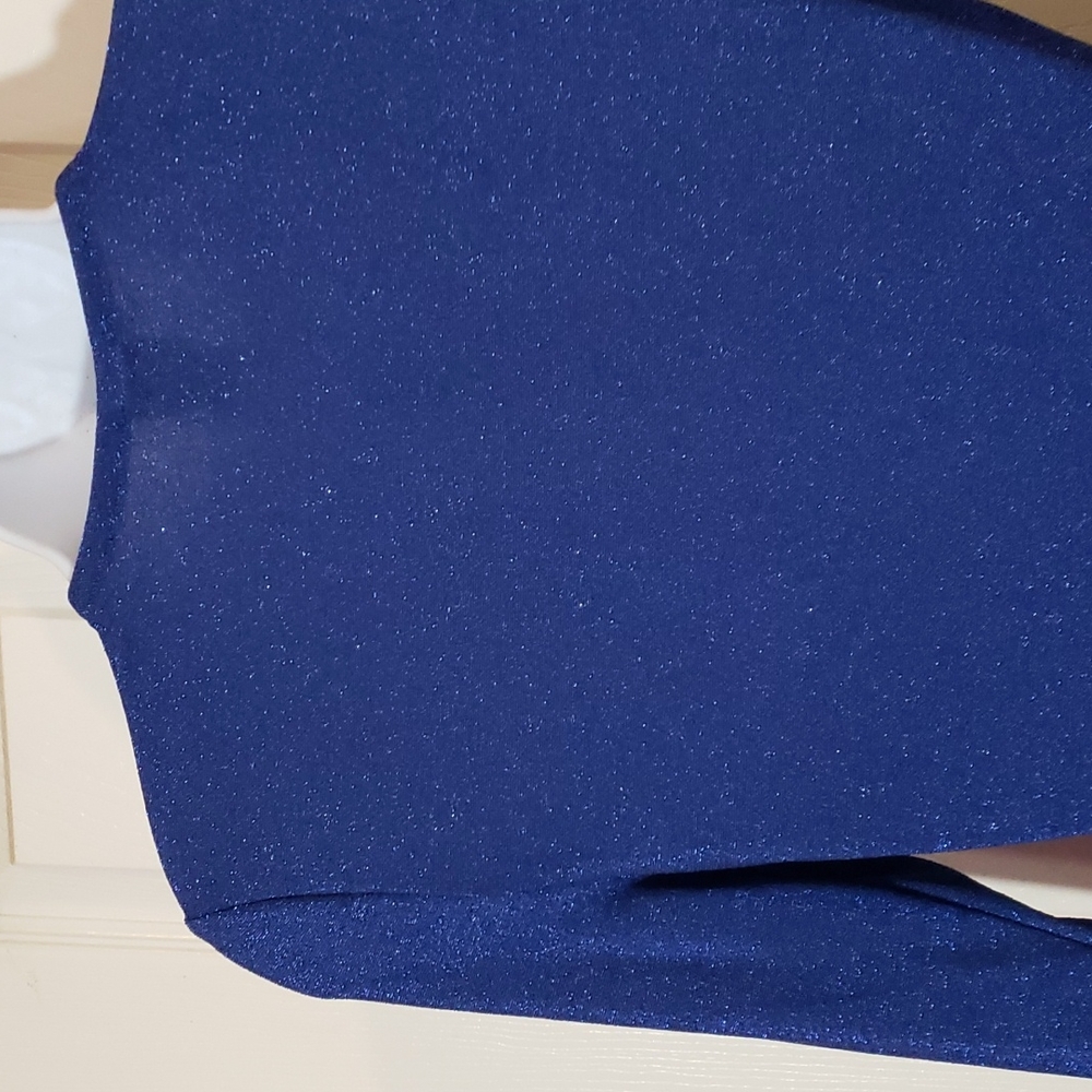 Wild Fable bodicon sparkly Blue Long Sleeve Dress - Picture 6 of 8